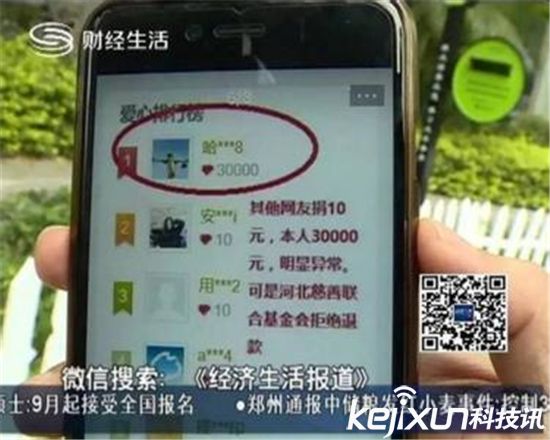 三百错捐成三万 要求退款遭拒暴露蹊跷