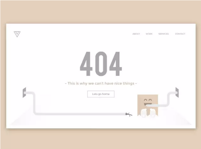 【天津塞纳春天装修——佳航】还记得那个令人心烦的404页面么？早已走上设计的道路